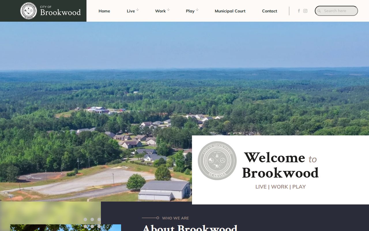 Brookwood criminal records City Hall contact source