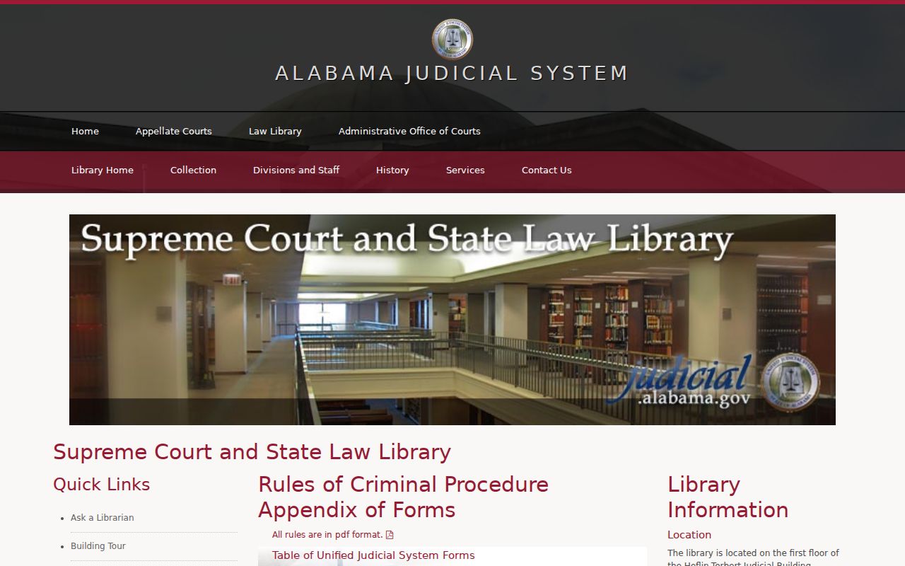 Tuscaloosa County criminal case forms and court records